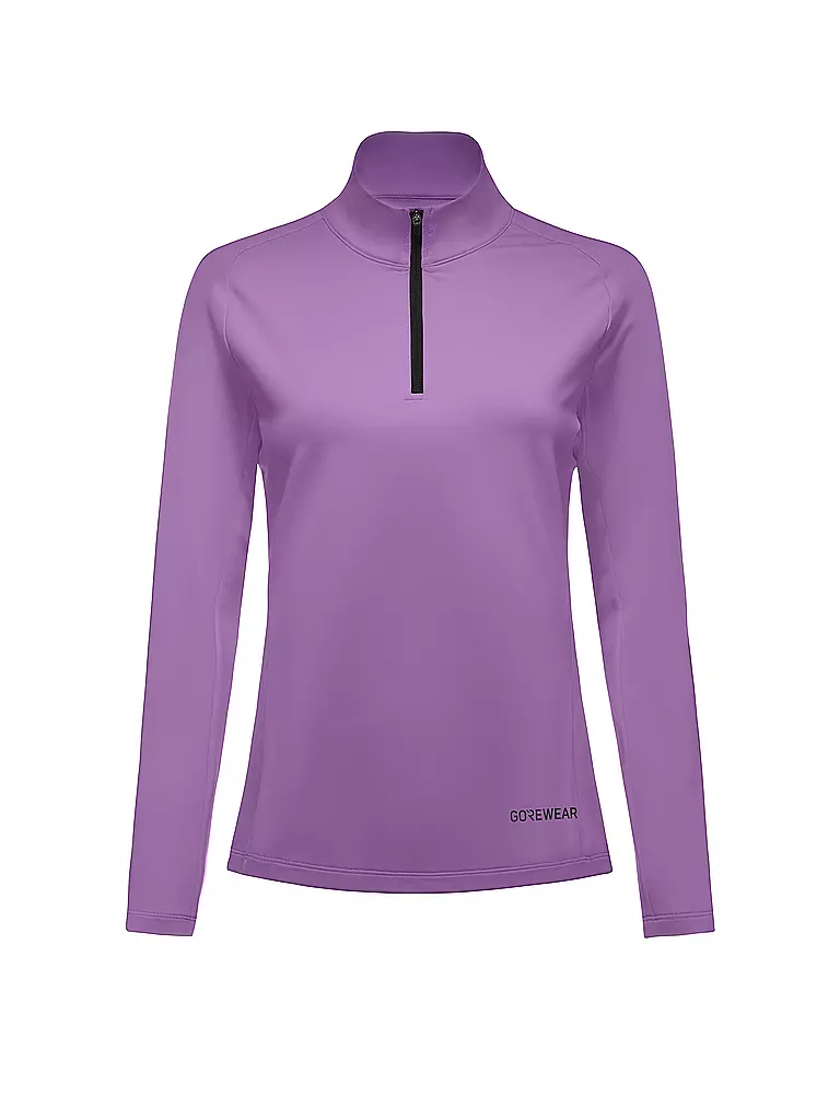 GOREWEAR | Damen Laufshirt Everyday 1/4 Zip | lila