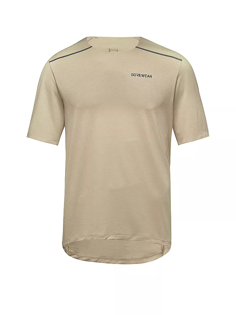 GOREWEAR | Herren Laufshirt Contest 2.0 | beige