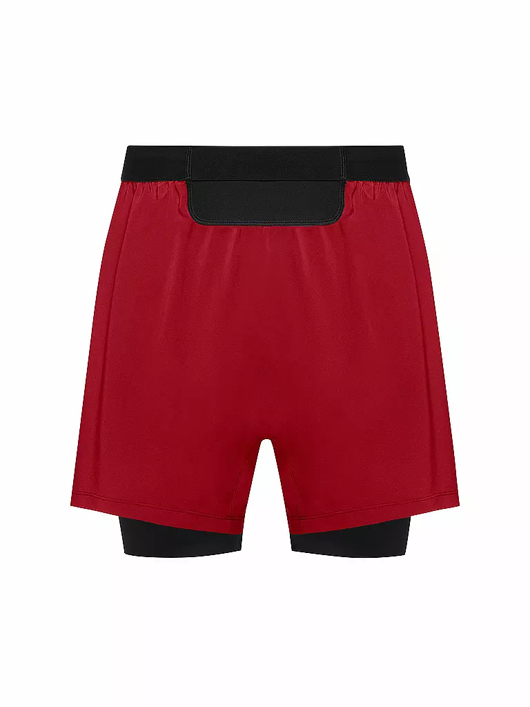 GOREWEAR | Herren Laufshort Concurve 5 2in1 | rot