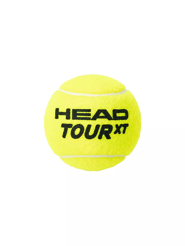 HEAD | Tennisbälle Tour XT 4er Dose | gelb