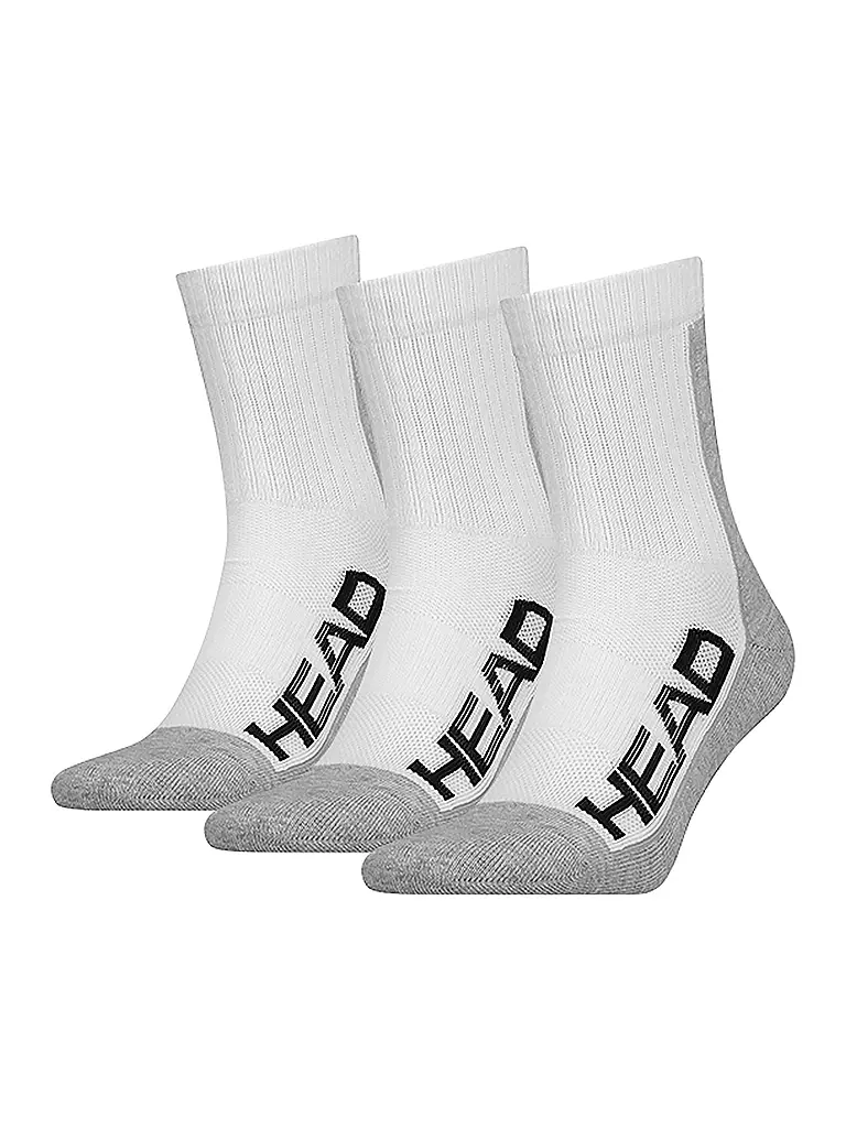 HEAD | Tennissocken 3P Performance | weiss