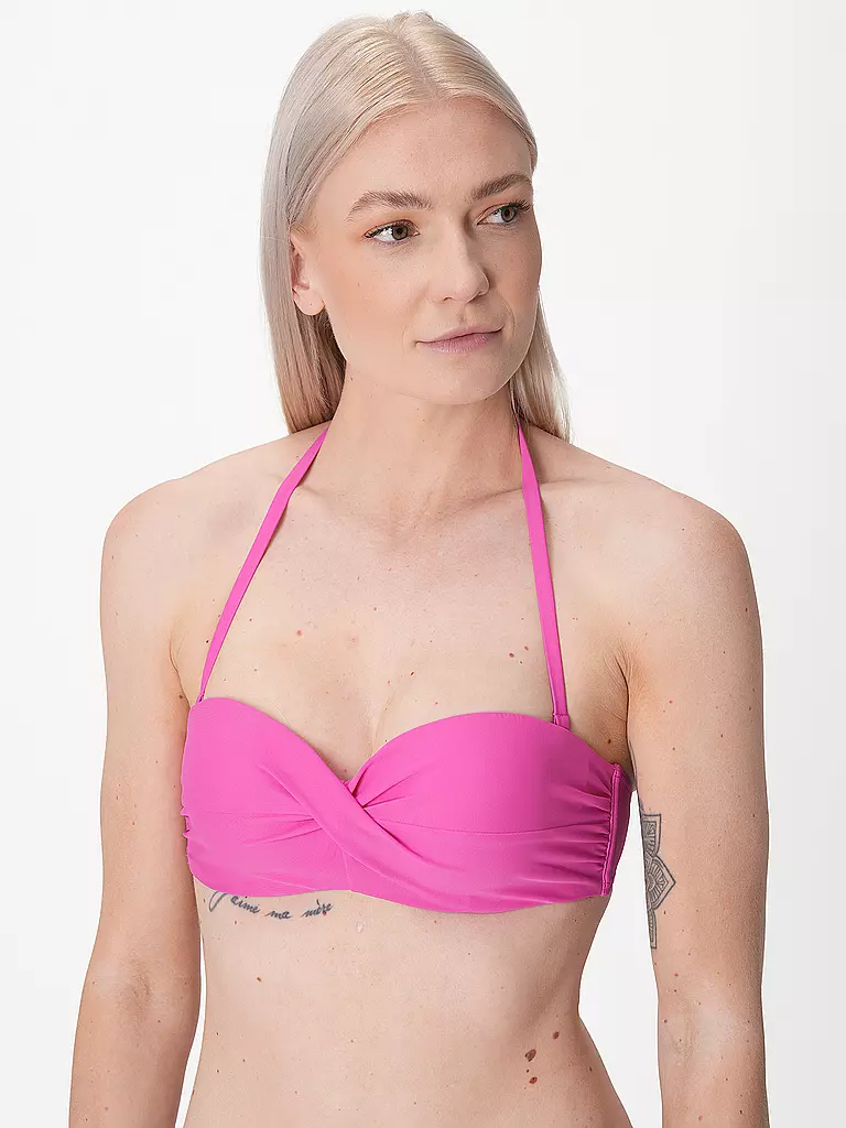 HOT STUFF | Damen Bikinioberteil Bandeau | schwarz