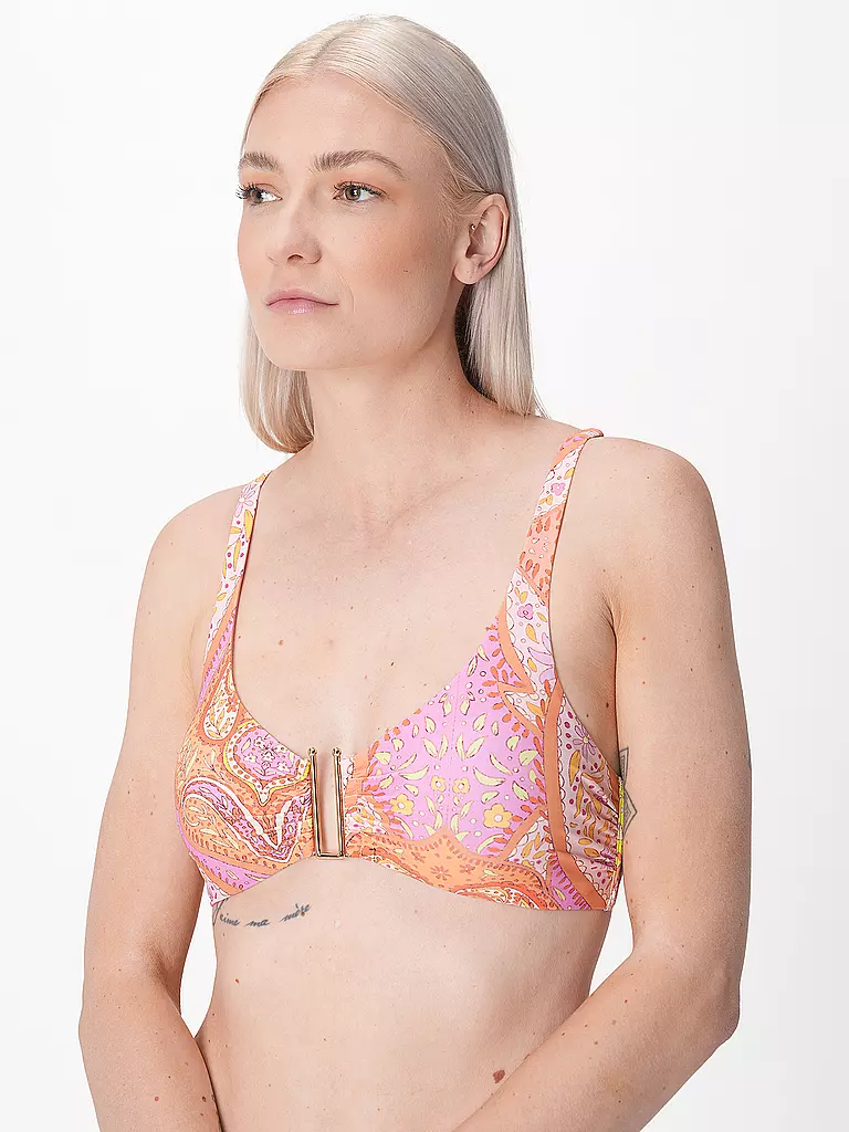 HOT STUFF | Damen Bikinioberteil mit Spange | gelb