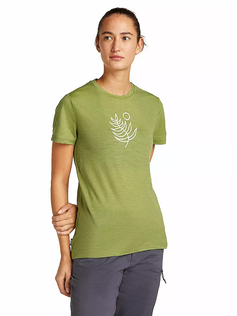 ICEBREAKER | Damen Funktionsshirt 150 Tech Lite Fresh Fern | olive