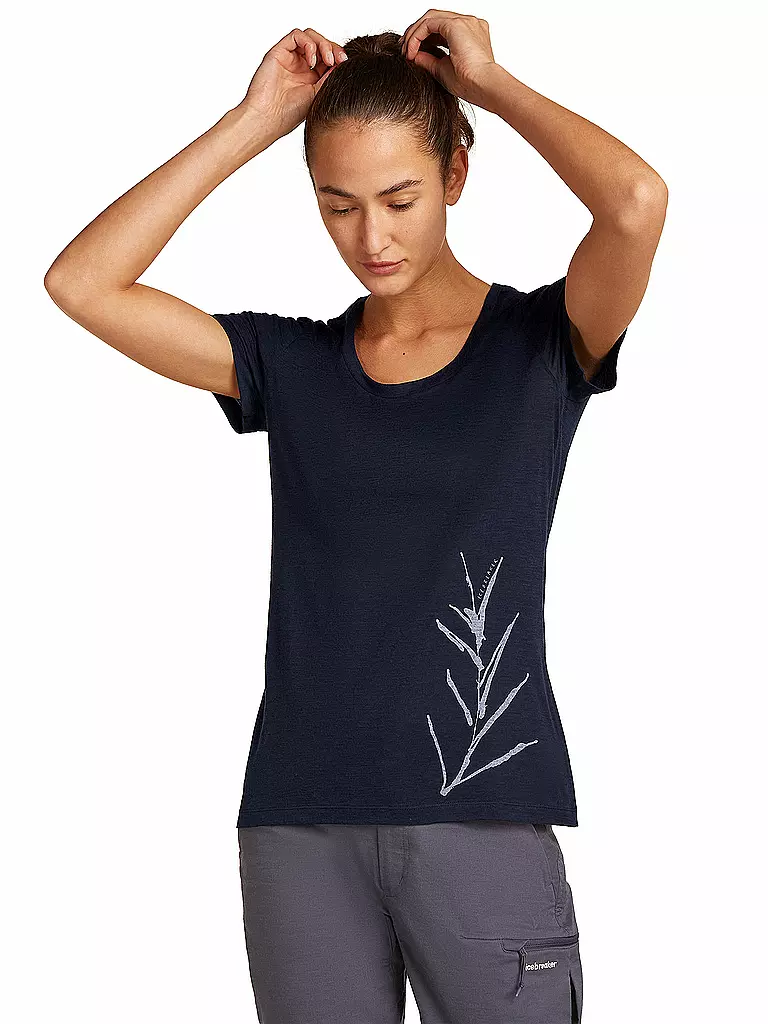 ICEBREAKER | Damen Funktionsshirt Panax 150 Tech | lila