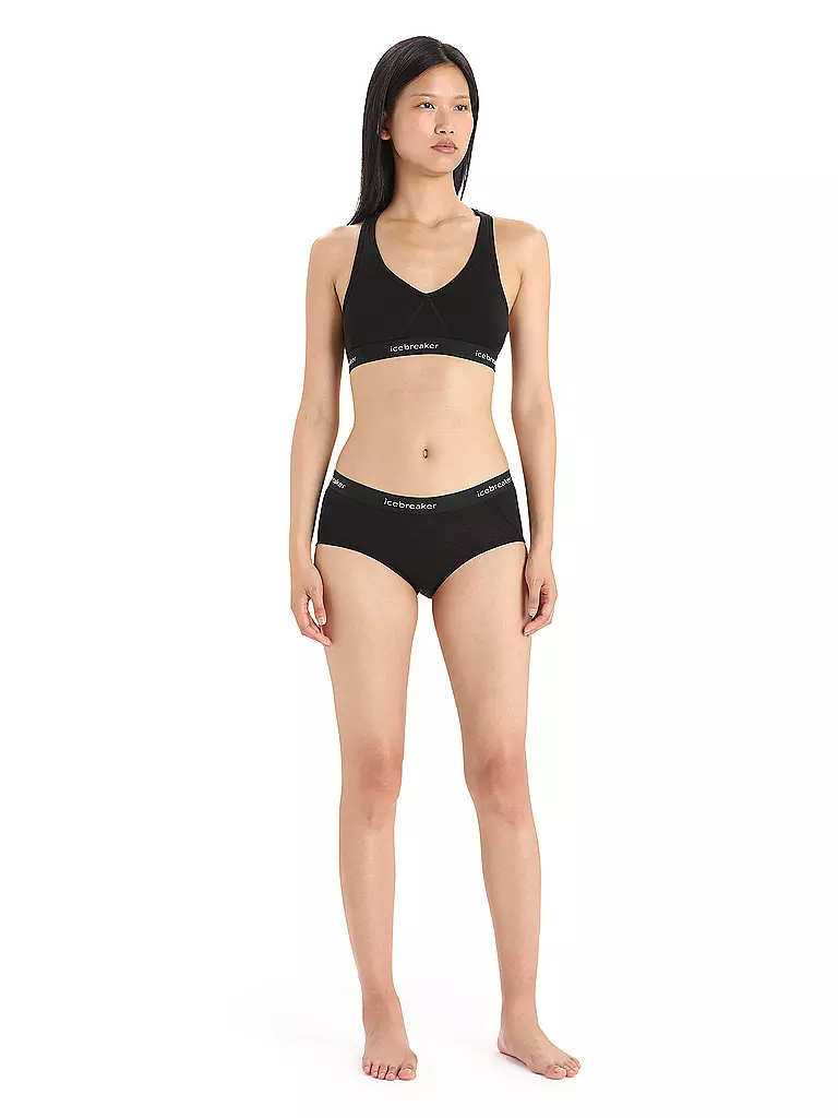 ICEBREAKER | Damen Panty Sprite BF 150 | schwarz