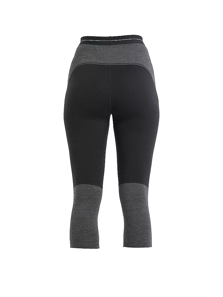 Icebreaker Damen Tight 200 Zoneknit™ Merino 3 4 Schwarz