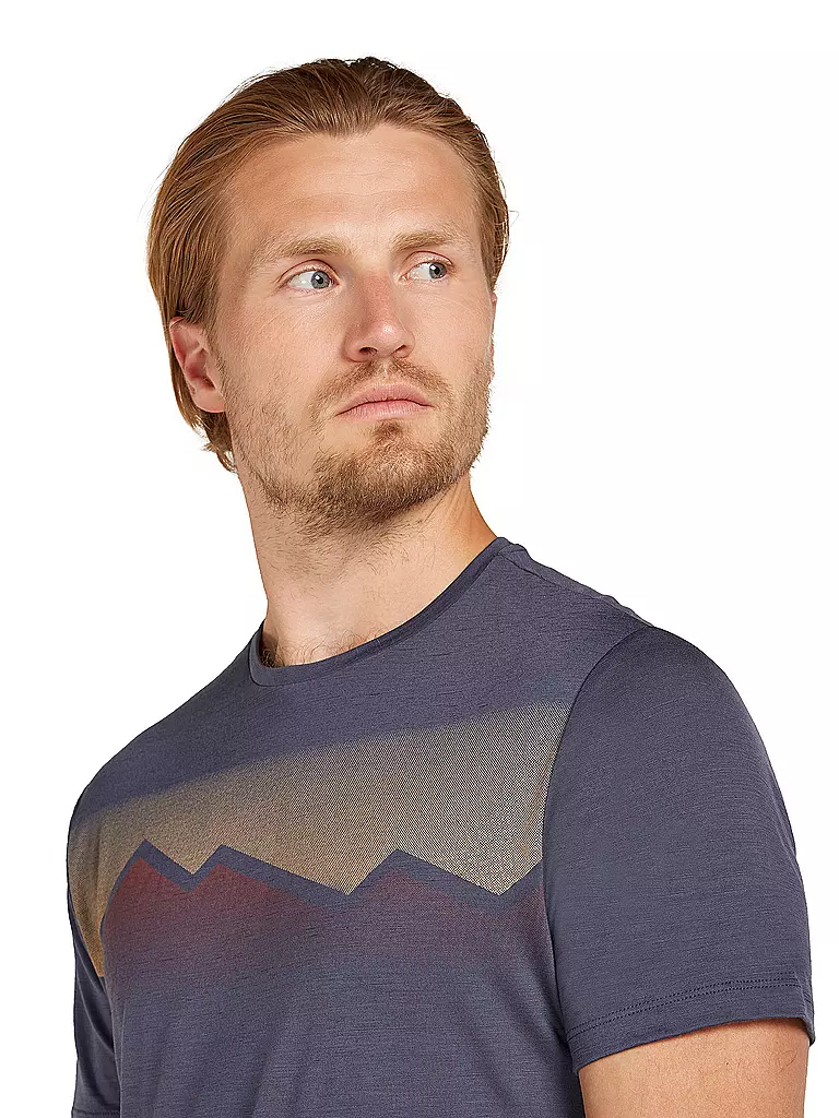 ICEBREAKER | Herren Funktionsshirt Rad Peak | grau