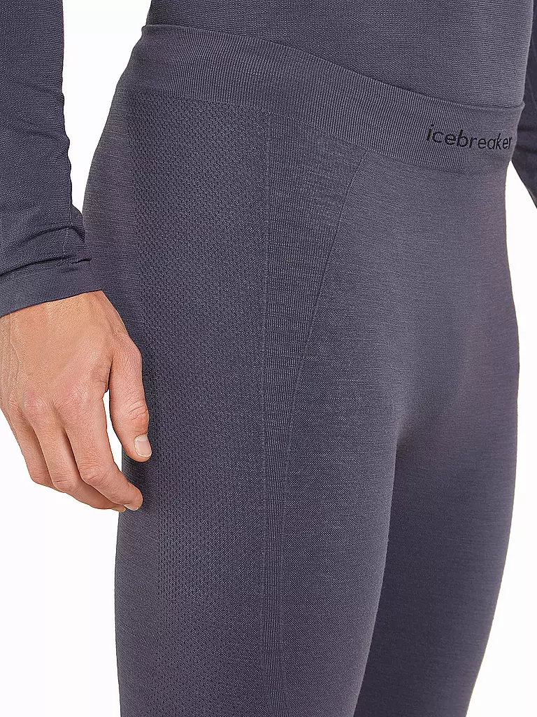 ICEBREAKER | Herren Unterzieh Hose Seamless ZoneKnit 3/4 | grau