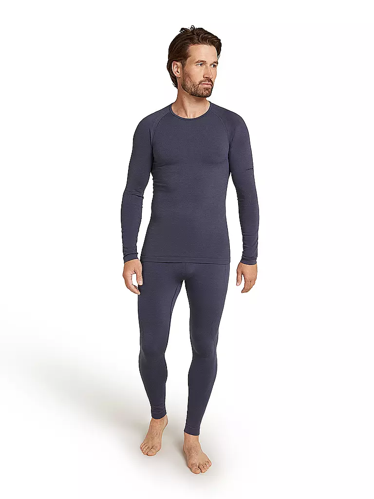 ICEBREAKER | Herren Unterziehshirt  Merino 260 ZoneKnit™ Seamless  | grau