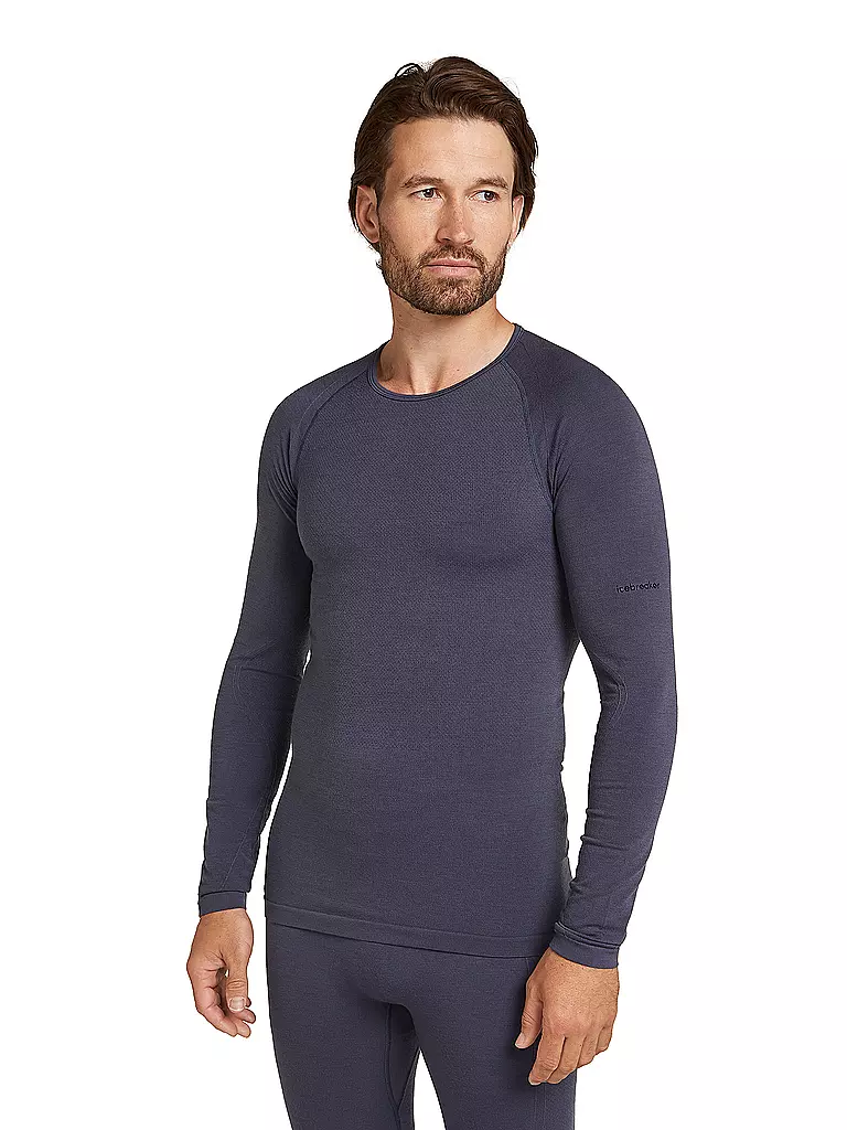 ICEBREAKER | Herren Unterziehshirt  Merino 260 ZoneKnit™ Seamless  | grau