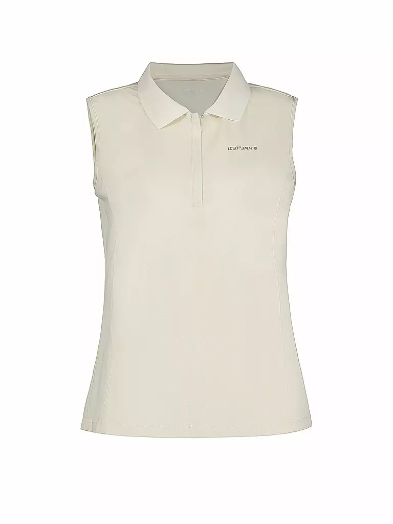 ICEPEAK | Damen Funktions Polotank Bazine | creme