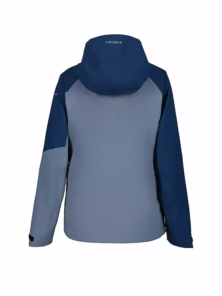 ICEPEAK | Damen Tourenjacke Datteln Hoodie | hellblau