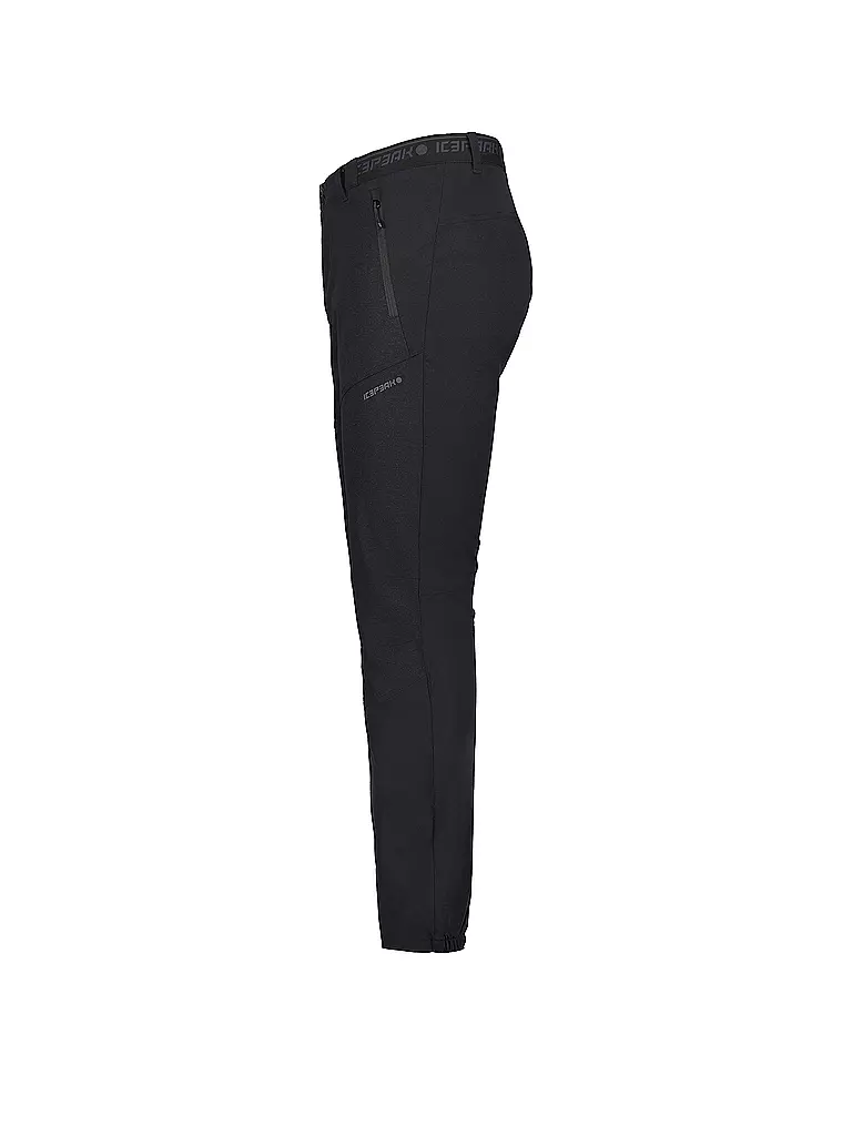 ICEPEAK | Herren Wanderhose Brentwood | schwarz