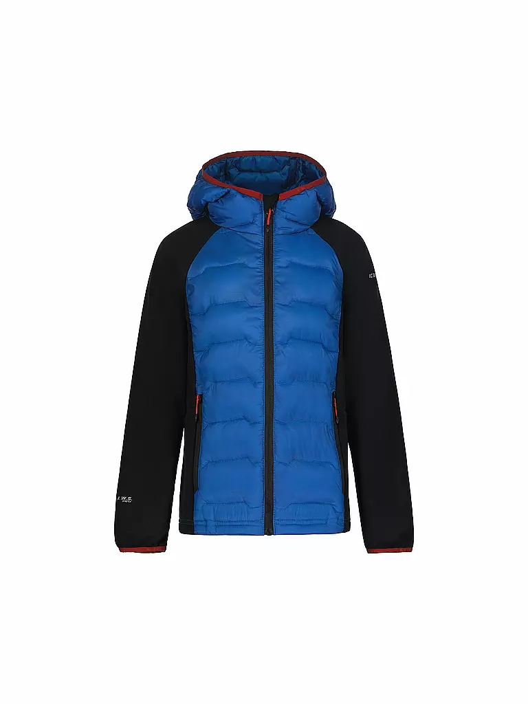 ICEPEAK | Kinder Fleecejacke Know JR Hoodie | blau