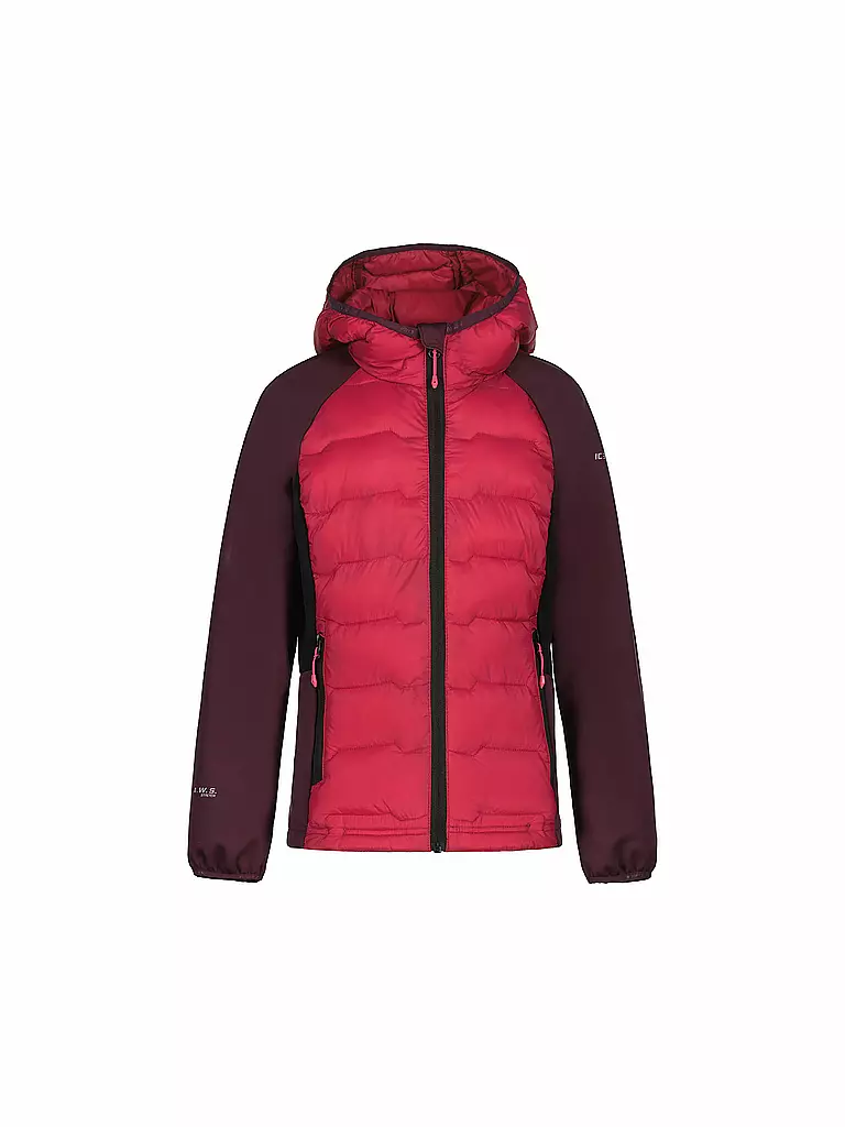 ICEPEAK | Mädchen Wander Isojacke Kangley Hoodie | pink