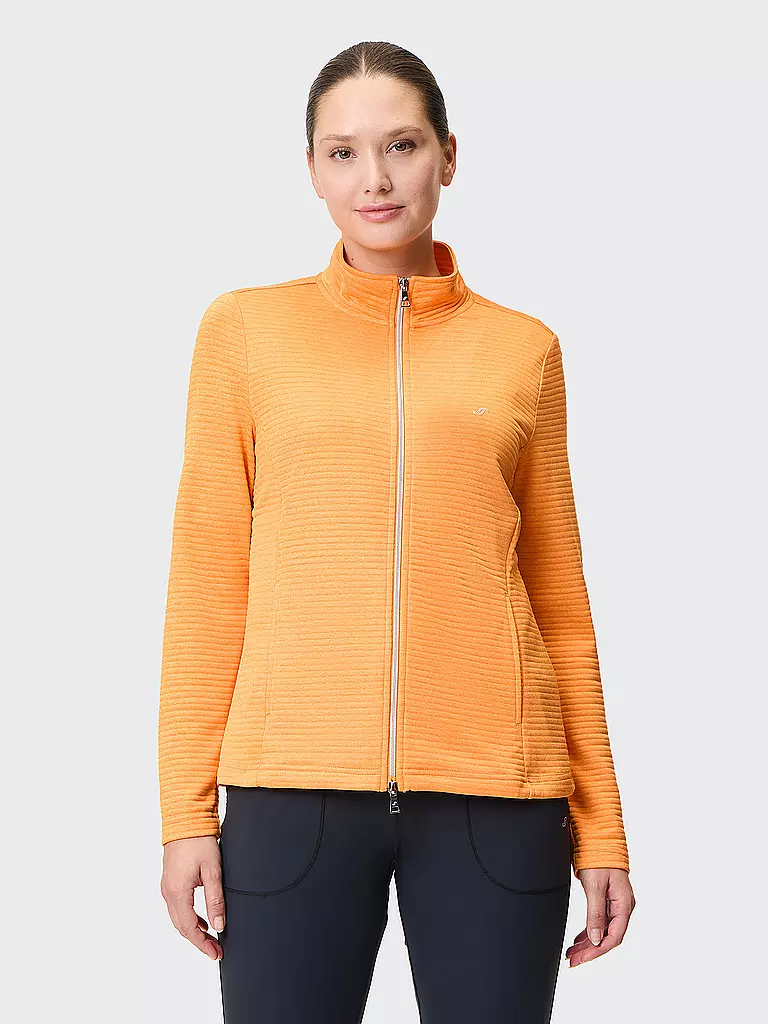 JOY | Damen Fitnessjacke Peggy | orange