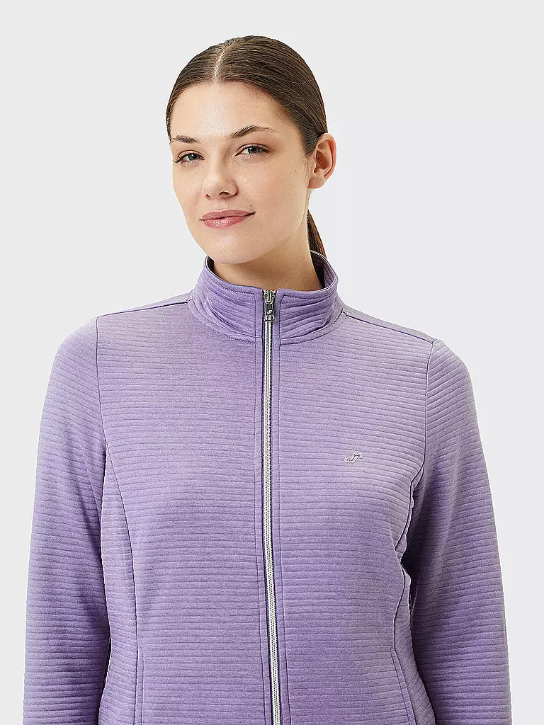 JOY | Damen Fitnessjacke Peggy | lila