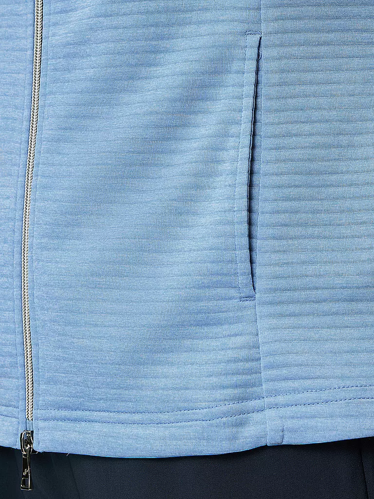 JOY | Damen Fitnessjacke Peggy | hellblau