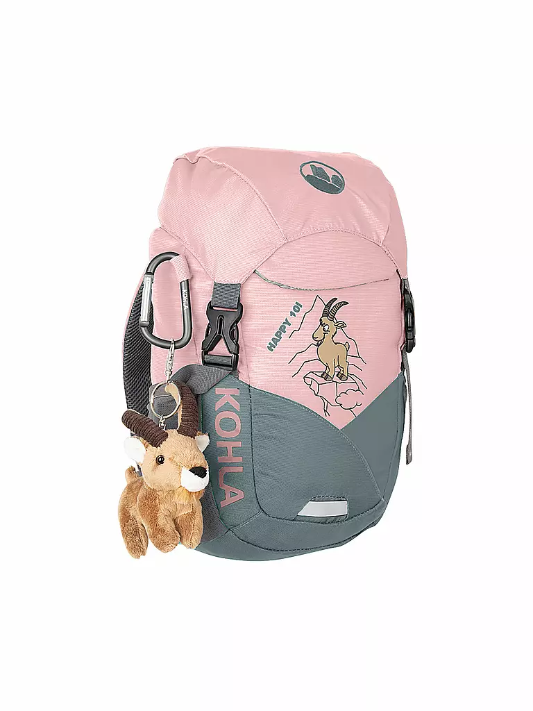 KOHLA | Kinder Wanderrucksack Happy 10L | rosa