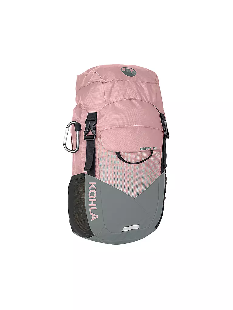 KOHLA | Kinder Wanderrucksack Happy 15L  | rosa