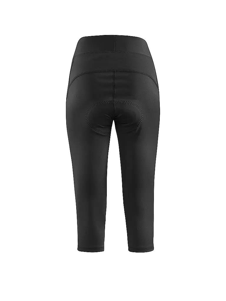 LÖFFLER | Damen Radhose Basic 3/4 | schwarz