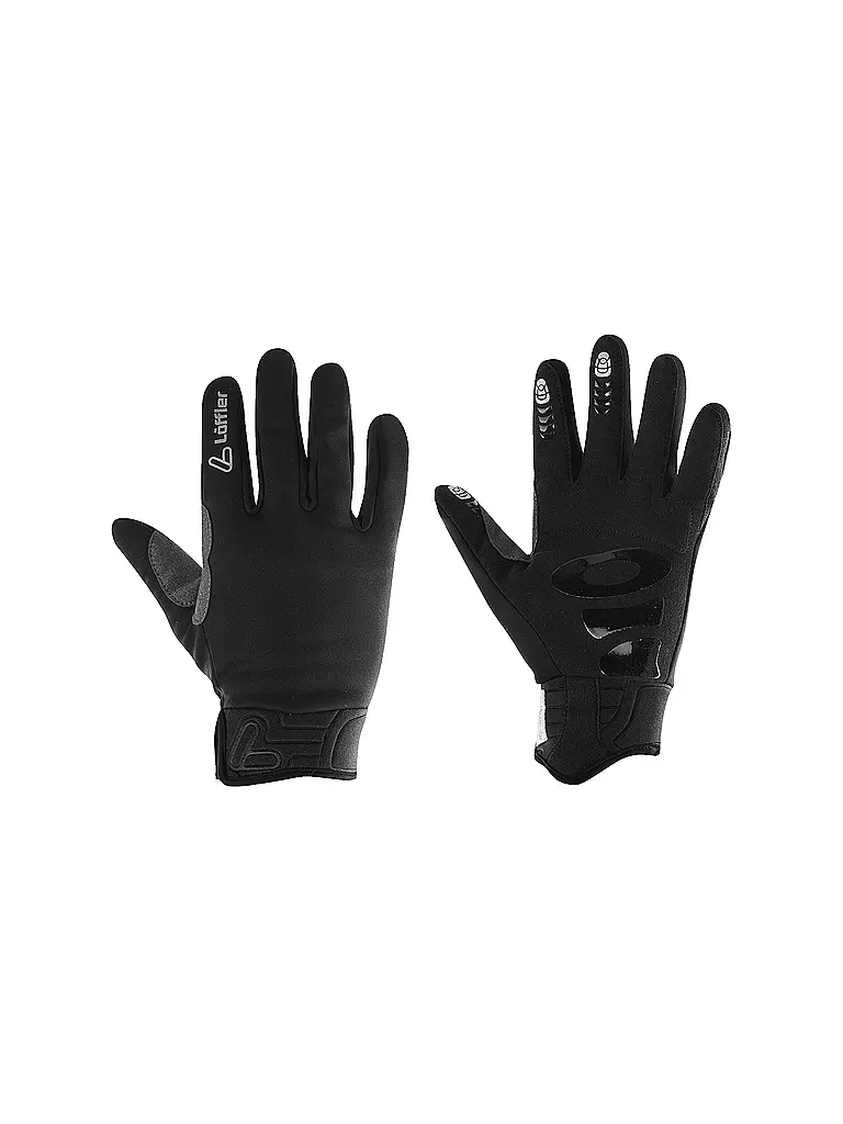 LÖFFLER Herren Langlauf Handschuhe WS Warm schwarz