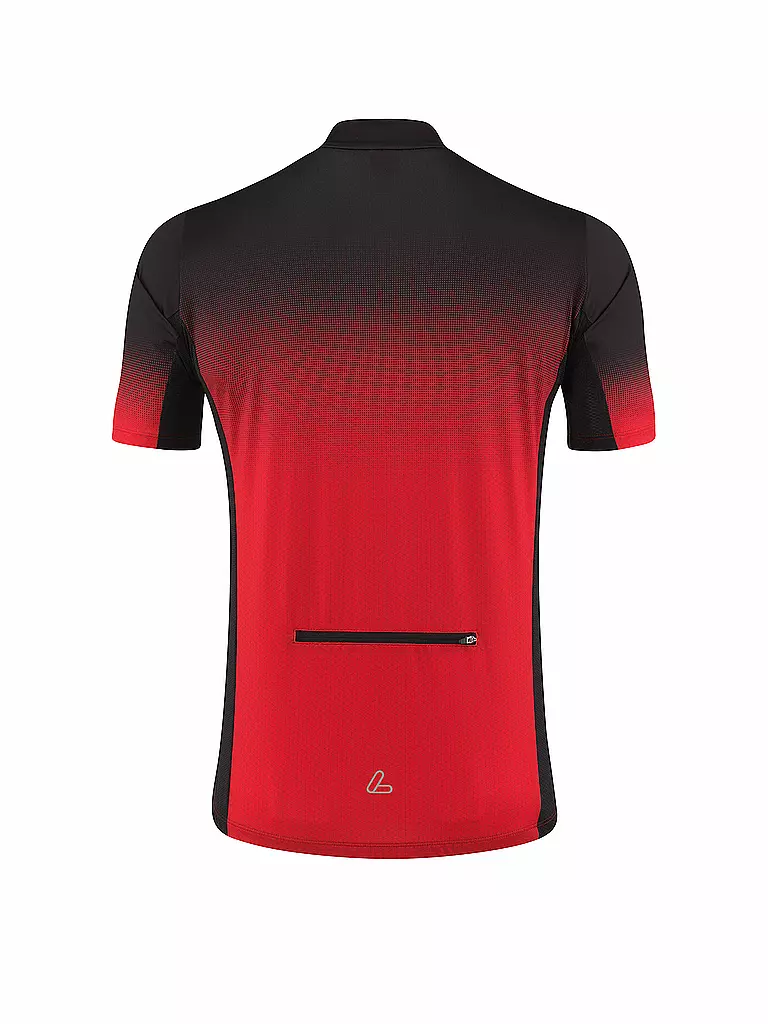 LÖFFLER | Herren Radtrikot Coogan FZ Mid | rot