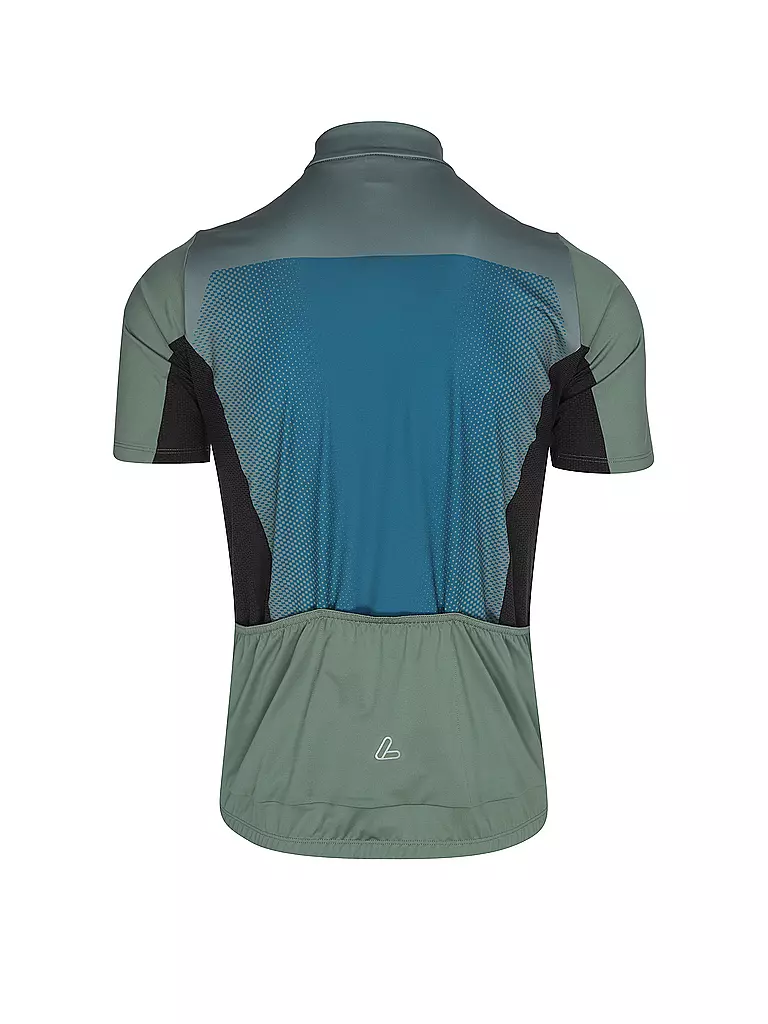 LÖFFLER | Herren Radtrikot Grady Mid FZ | blau