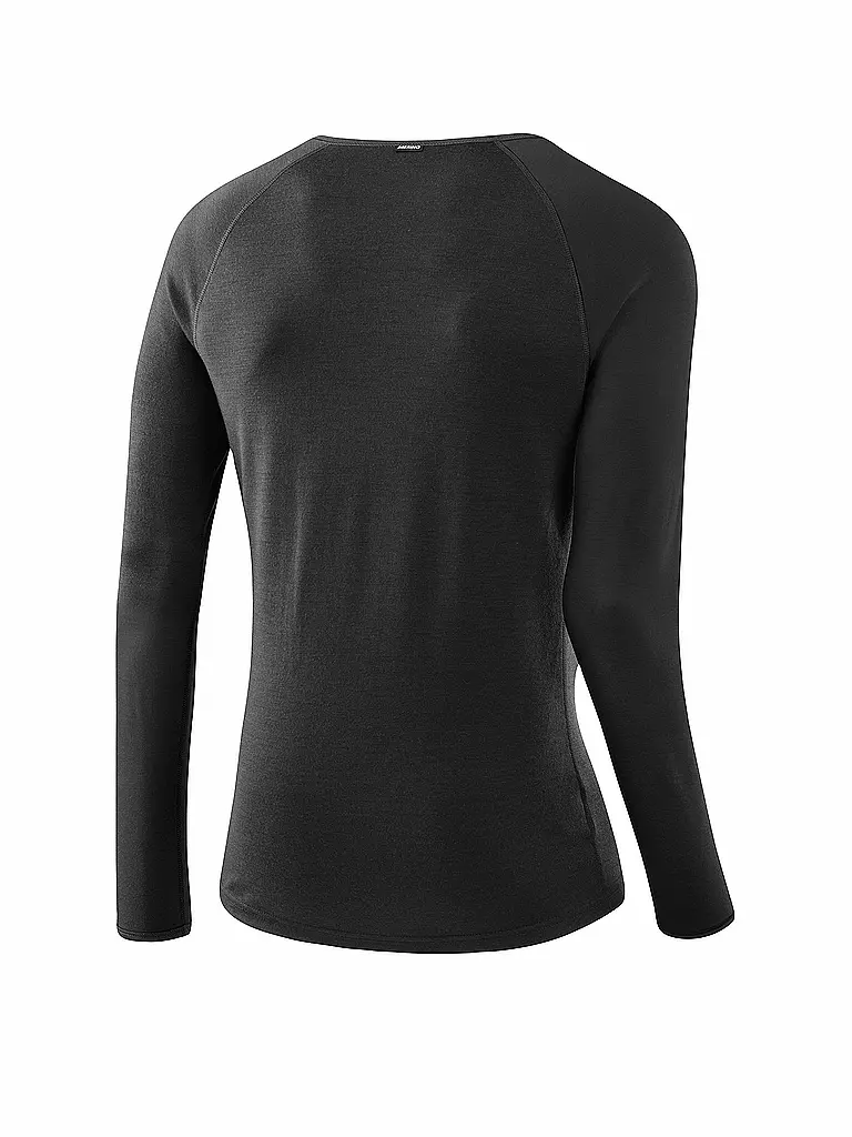 LÖFFLER | Herren Unterziehshirt  TRANSTEX® Merino | schwarz