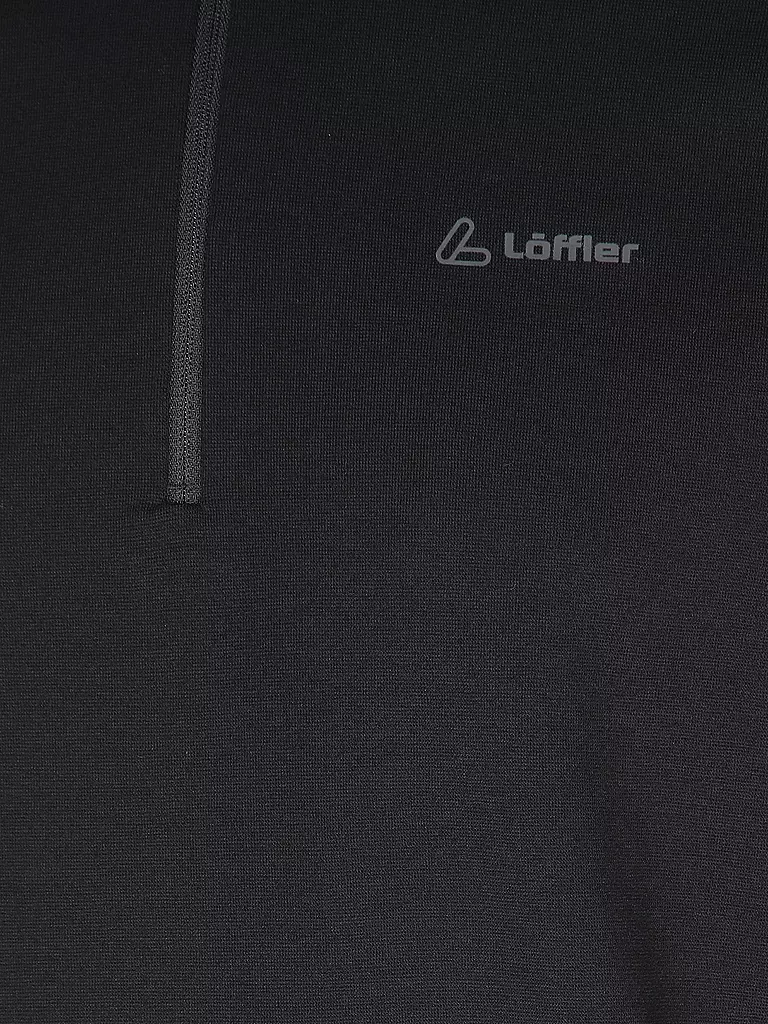 LÖFFLER | Herren Unterziehshirt Midlayer Transtex | schwarz