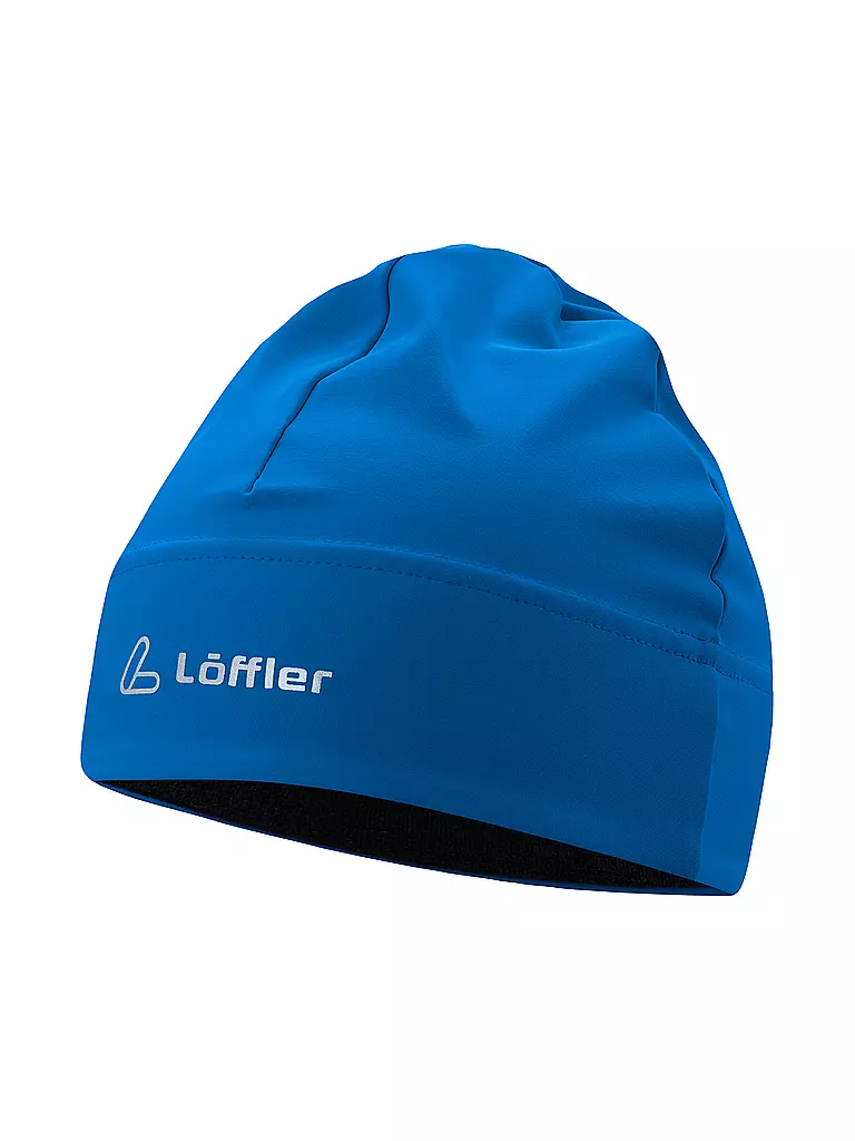 LÖFFLER | Langlaufmütze Mono | blau