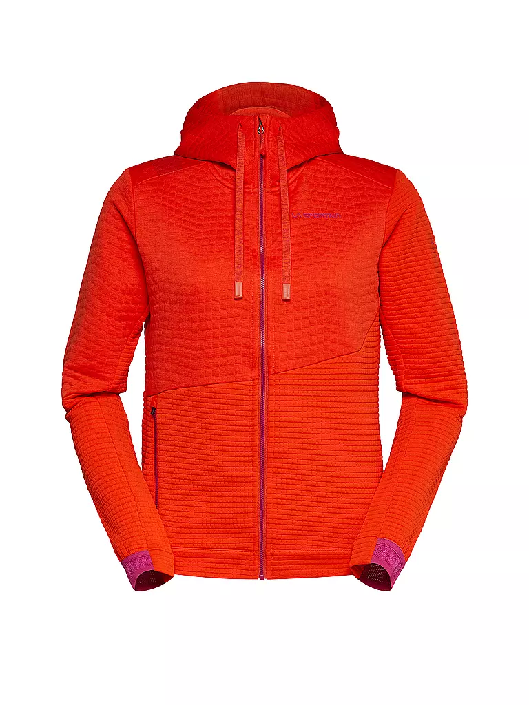 LA SPORTIVA | Damen Fleecejacke Method Hoodie | rot