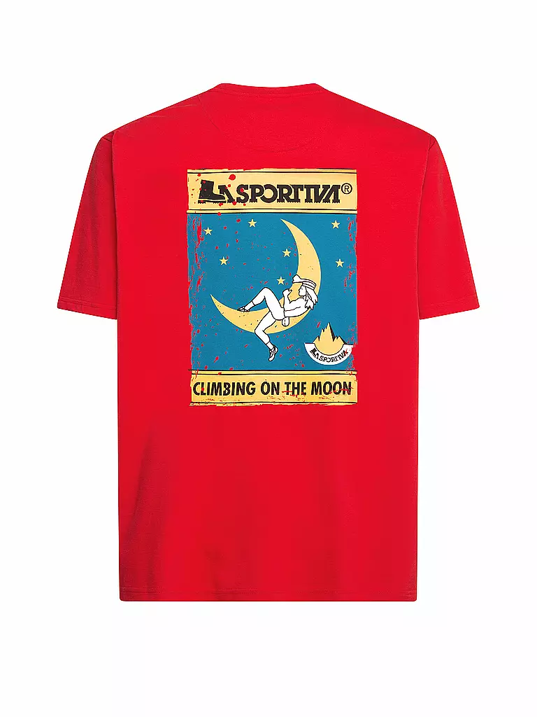 LA SPORTIVA | Herren Klettershirt Moon Climb | rot