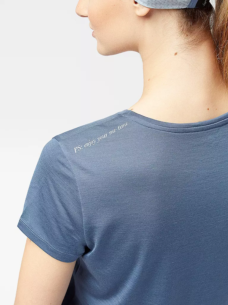 LAMUNT | Damen Funktionsshirt Alexandra Logo | blau