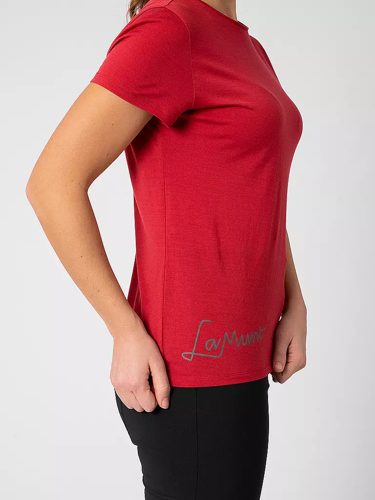 LAMUNT | Damen Funktionsshirt Alexandra Logo | rot