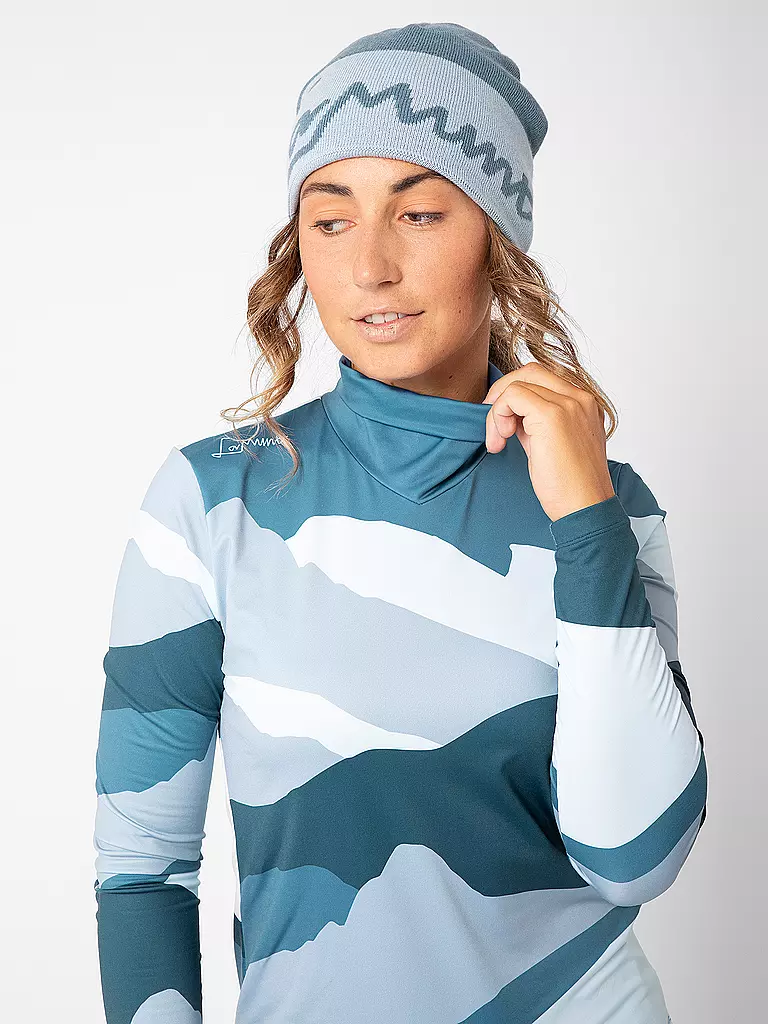 LAMUNT | Damen Funktionsshirt Ivana Tech Arty | blau