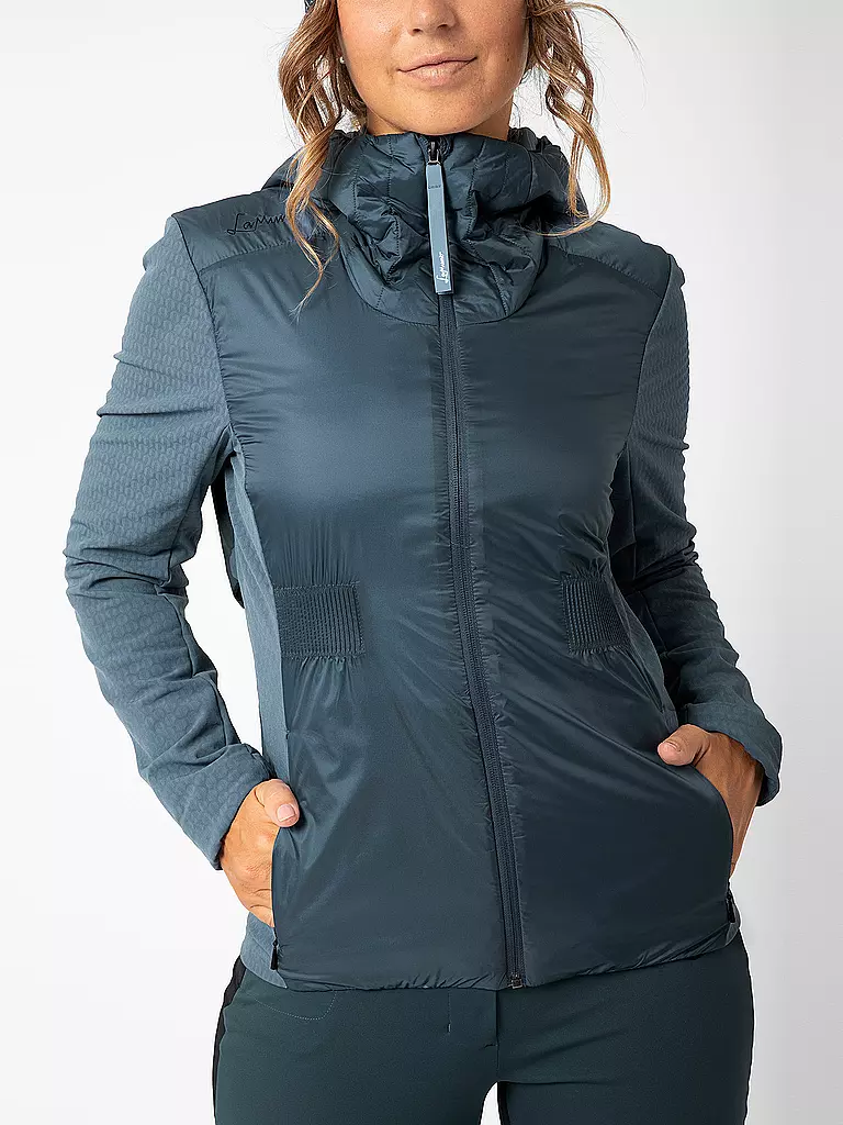 LAMUNT | Damen Hybridjacke ALBERTA REMOCA PAD® | dunkelblau