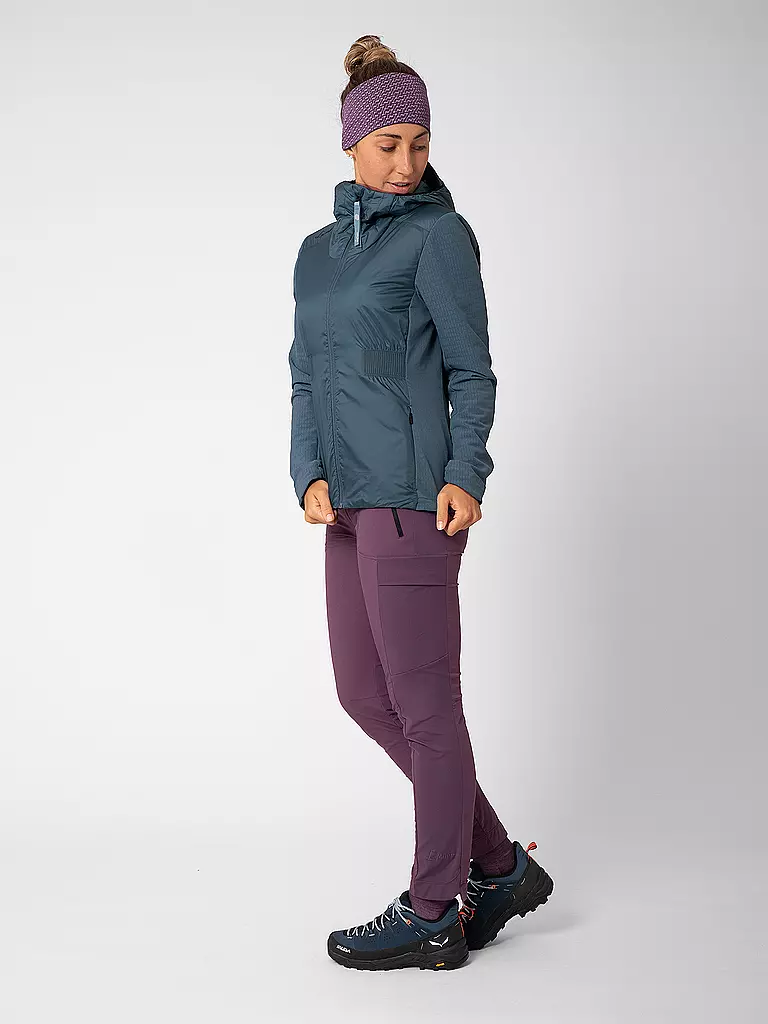 LAMUNT | Damen Hybridjacke Alberta Remoca | blau