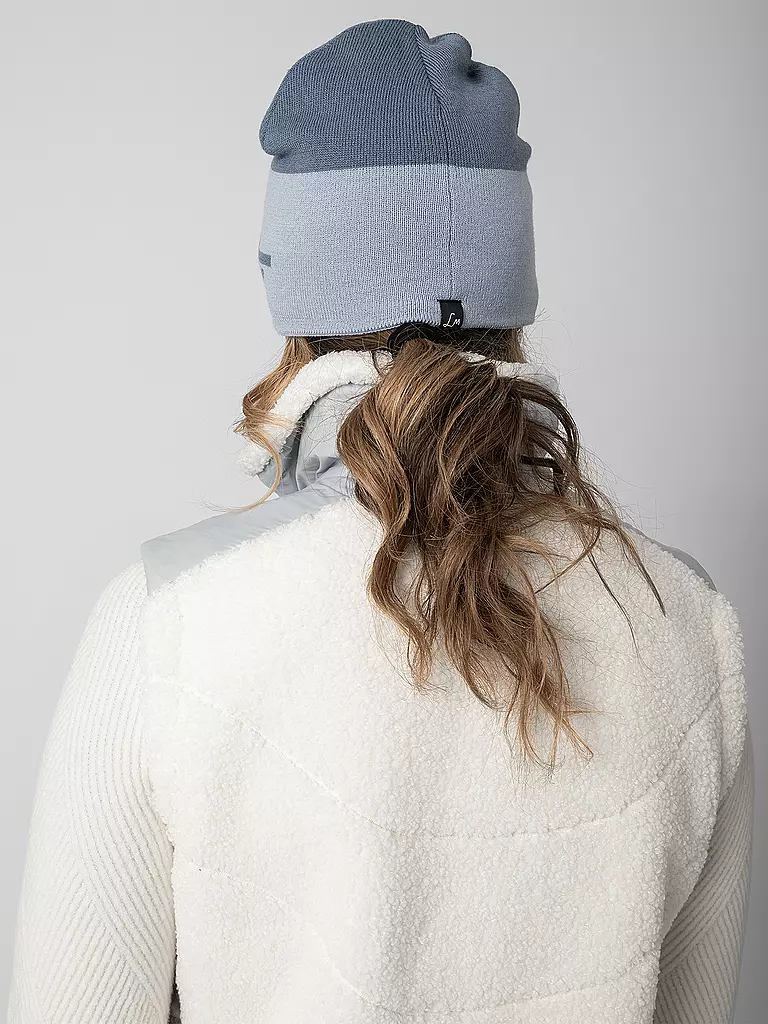 LAMUNT | Damen Hybridweste Sophia Cozy Hoodie | weiss