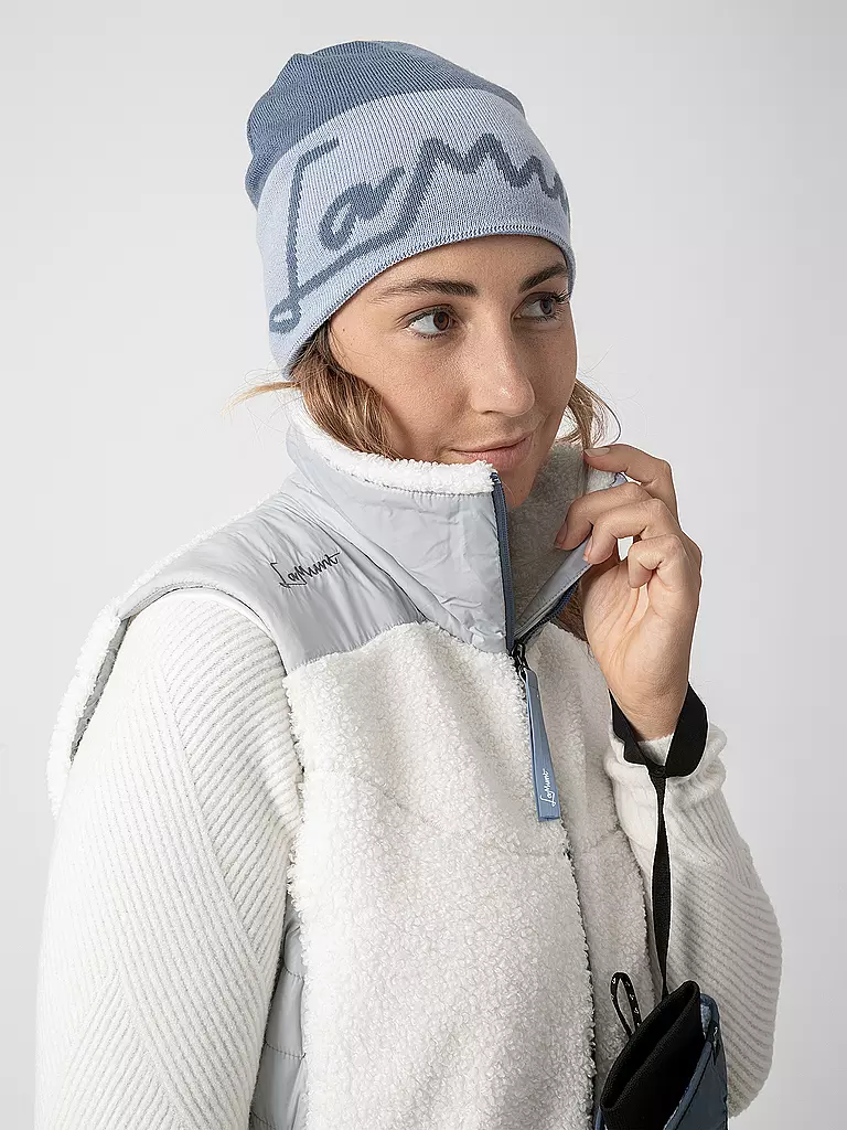 LAMUNT | Damen Hybridweste Sophia Cozy Hoodie | weiss