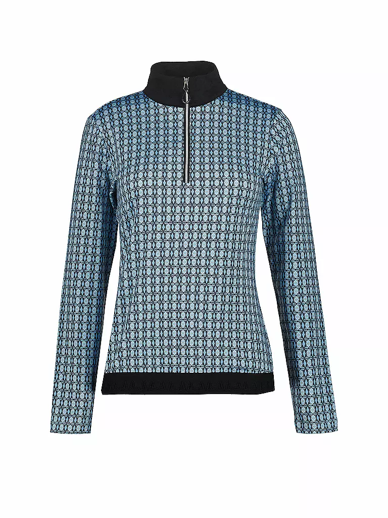 LUHTA | Damen Fitness Zipshirt Jamali | hellblau