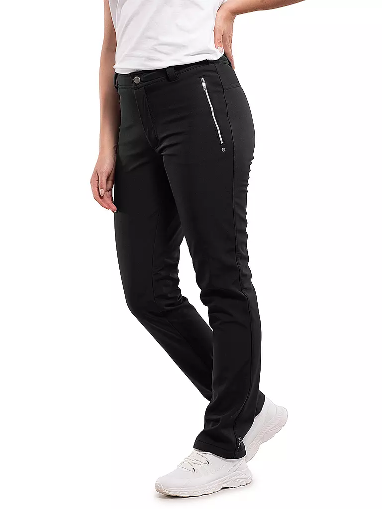 LUHTA | Damen Softshellhose Erottaja | schwarz