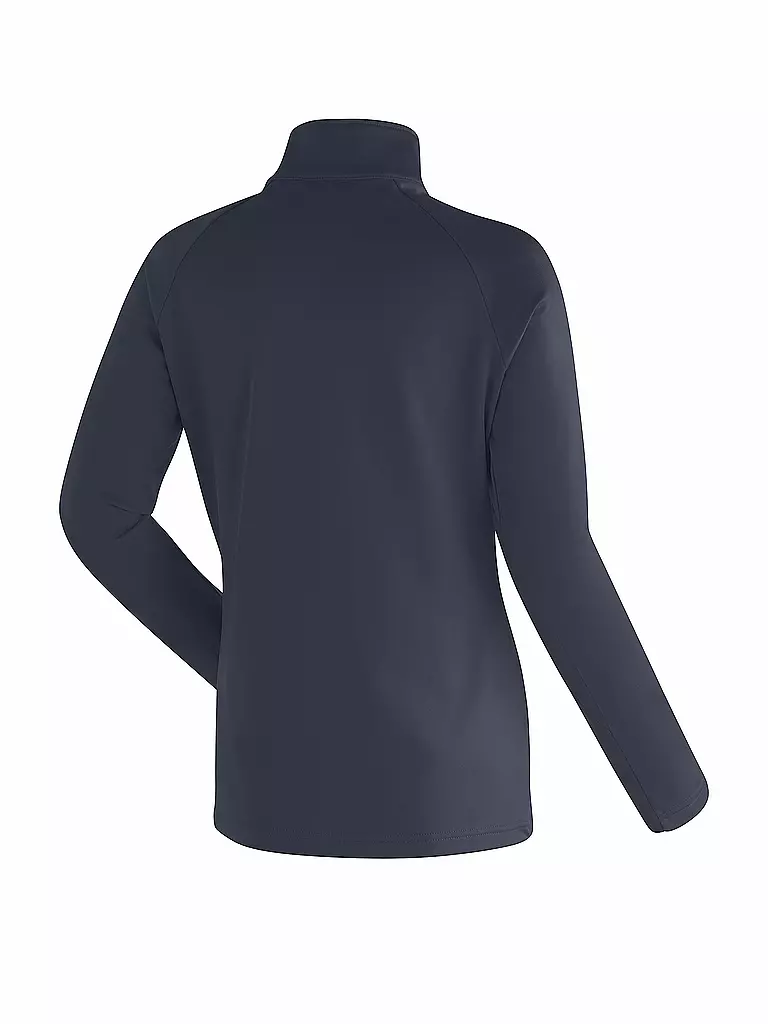 MAIER | Damen Unterzieh Zipshirt Eva | dunkelblau