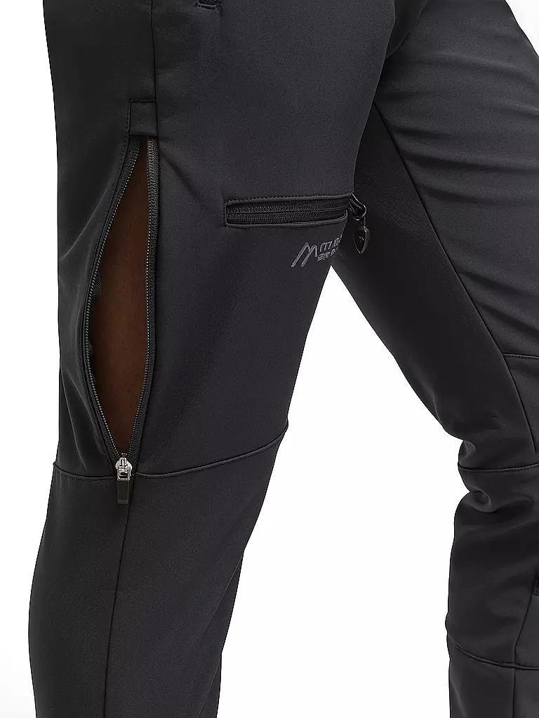 MAIER | Damen Wanderhose Adakit  mit Schneefang | schwarz