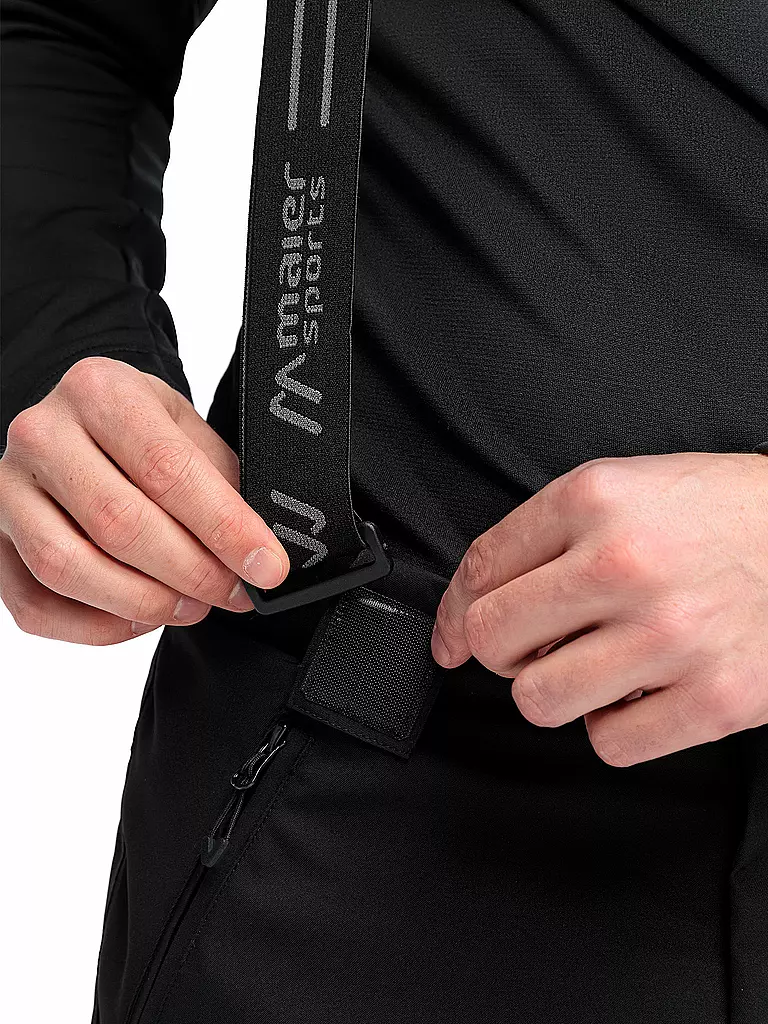 MAIER | Herren Skihose Anton Slim 2.0 | schwarz