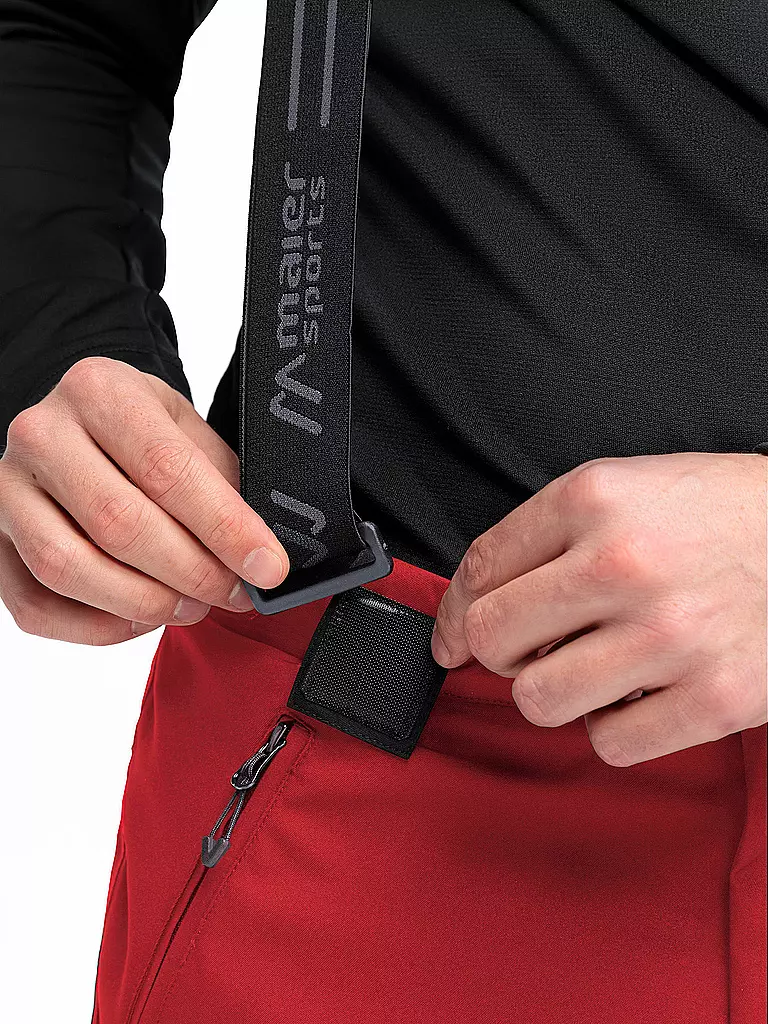 MAIER | Herren Skihose Anton Slim 2.0 | rot