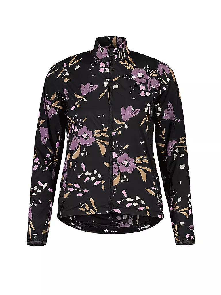 MALOJA | Damen Jacke Seism. Printed | schwarz