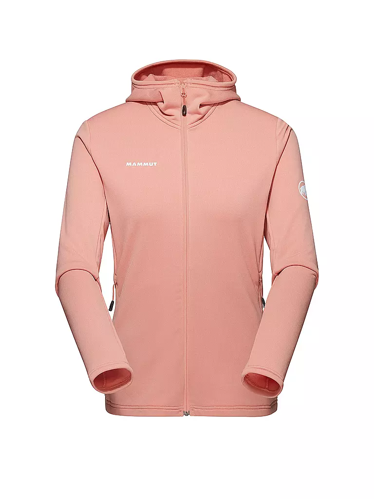 MAMMUT | Damen Fleecejacke Aconcagua Light ML Hoodie | rosa