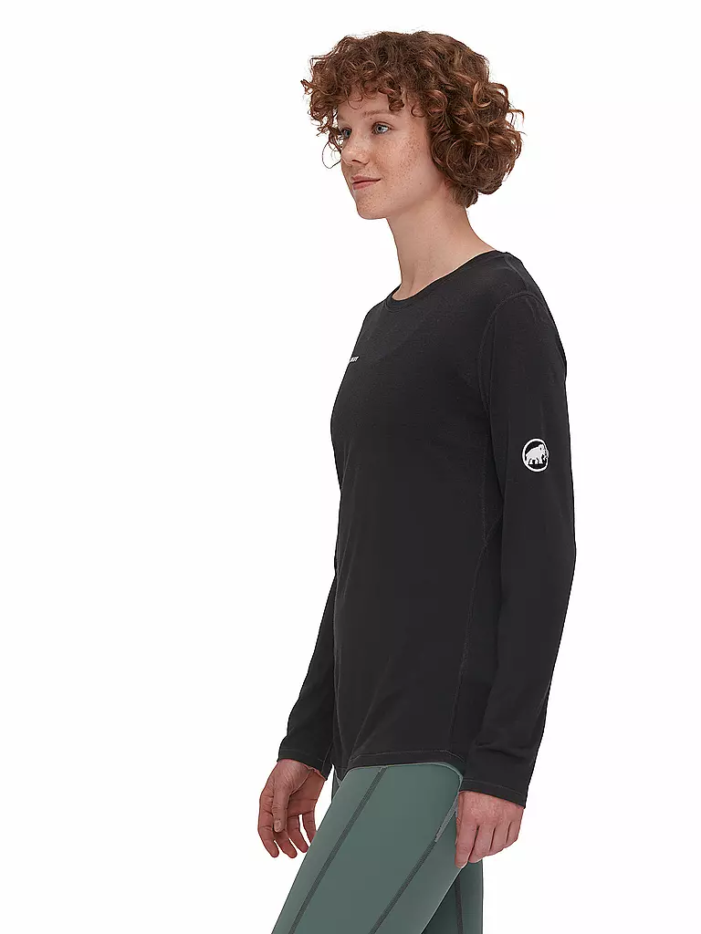 MAMMUT | Damen Funktionsshirt Tree Wool FL | schwarz